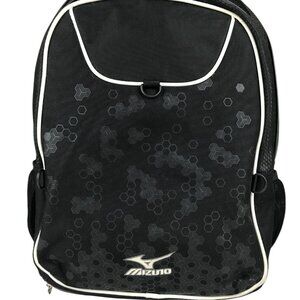 Mizuno Lightning 2 Backpack Daypack Black White Volleyball Sport Bag‎ 14x19x10
